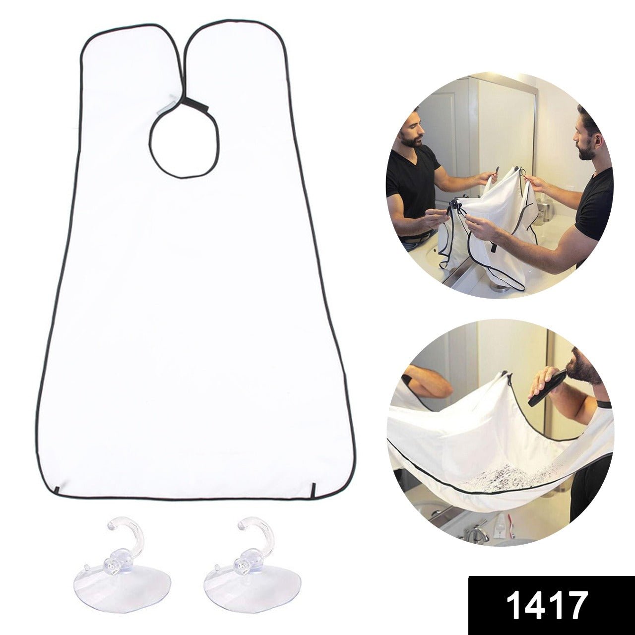 Beard Apron – Mess-Free Hair Catcher & Grooming Bib | PureBeard