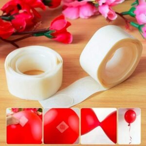Glue Dots for Balloons & Decor – 100 Pcs Removable | FastenMate