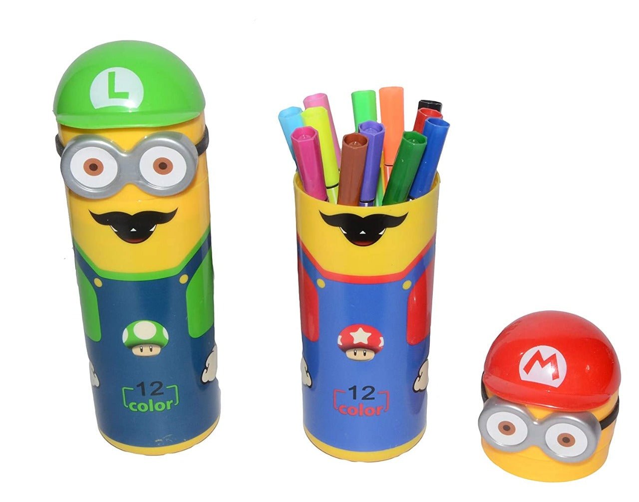 Minions Sketch Pen Set – 12 Vibrant Pens for Kids & Return Gifts | InkGlow