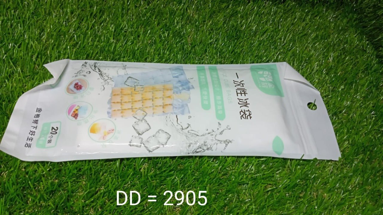 Disposable Ice Cube Bags – Self-Seal, Easy Release | FERVENT