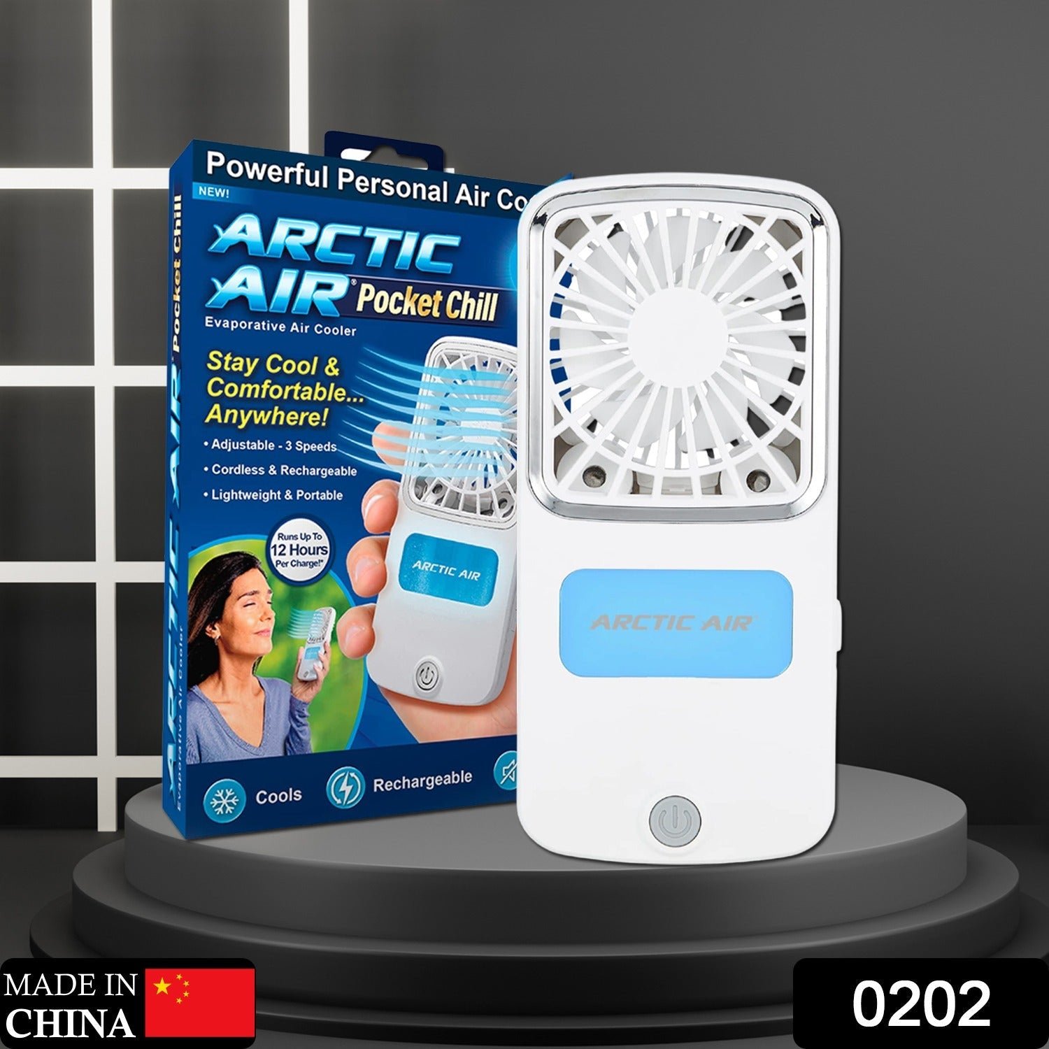Portable Personal Air Cooler – Cordless & USB Rechargeable | Voltronic