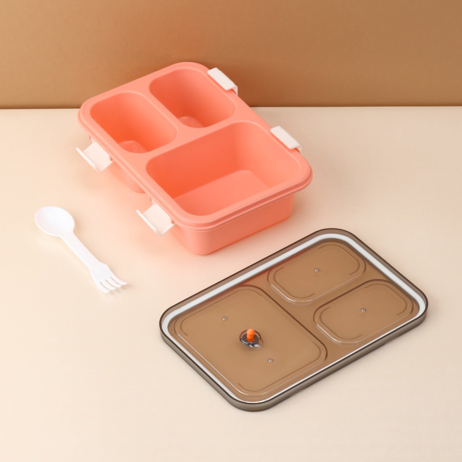 Kids Lunch Box – 3-Compartment, Leak-Proof Tiffin | Lunchie Bunchie