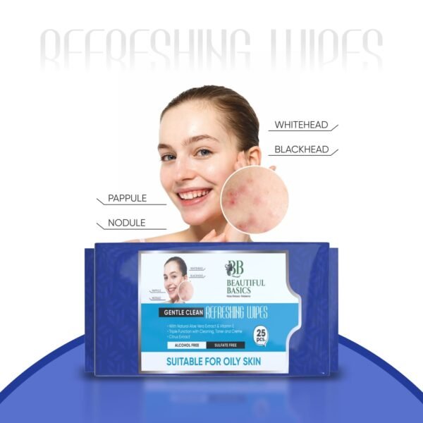 Gentle Face Wipes for All Skin Types – 4x25 Pcs | Beautiful Basics