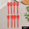 Reusable Plastic Spoons Set of 8 – Durable & Lightweight Dining