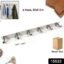 Stainless Steel Coat Rack 6-Hook – Durable & Rust-Resistant