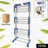 Stainless Steel Clothes Drying Rack – Foldable & Mobile