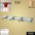 Stainless Steel Coat Hook Rack – 4 Heavy Duty Hooks for Home