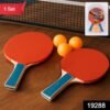 Table Tennis Racket Set – Professional Grip & Durable Paddles