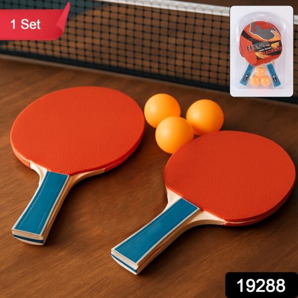 Table Tennis Racket Set – Professional Grip & Durable Paddles