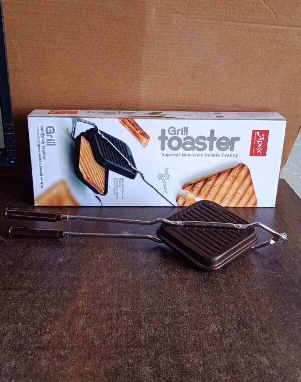 Grill Sandwich Toaster – Heavy Gauge Aluminium with Non-Stick Coating