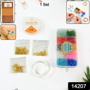 DIY Jewellery Making Kit – Complete Set with Colorful Beads & Accessories