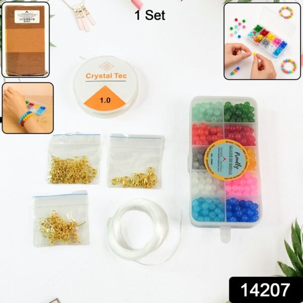 DIY Jewellery Making Kit – Complete Set with Colorful Beads & Accessories