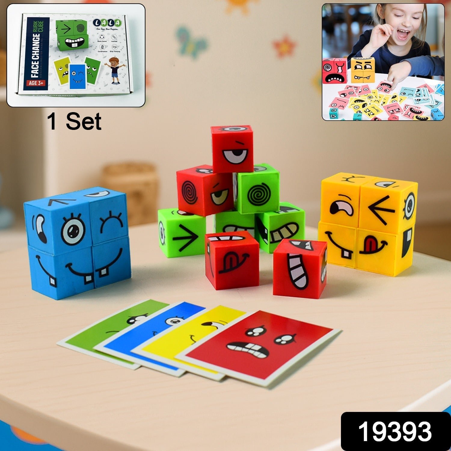 Educational Emotion Puzzle Cube – Develop Emotional Intelligence & Creativity