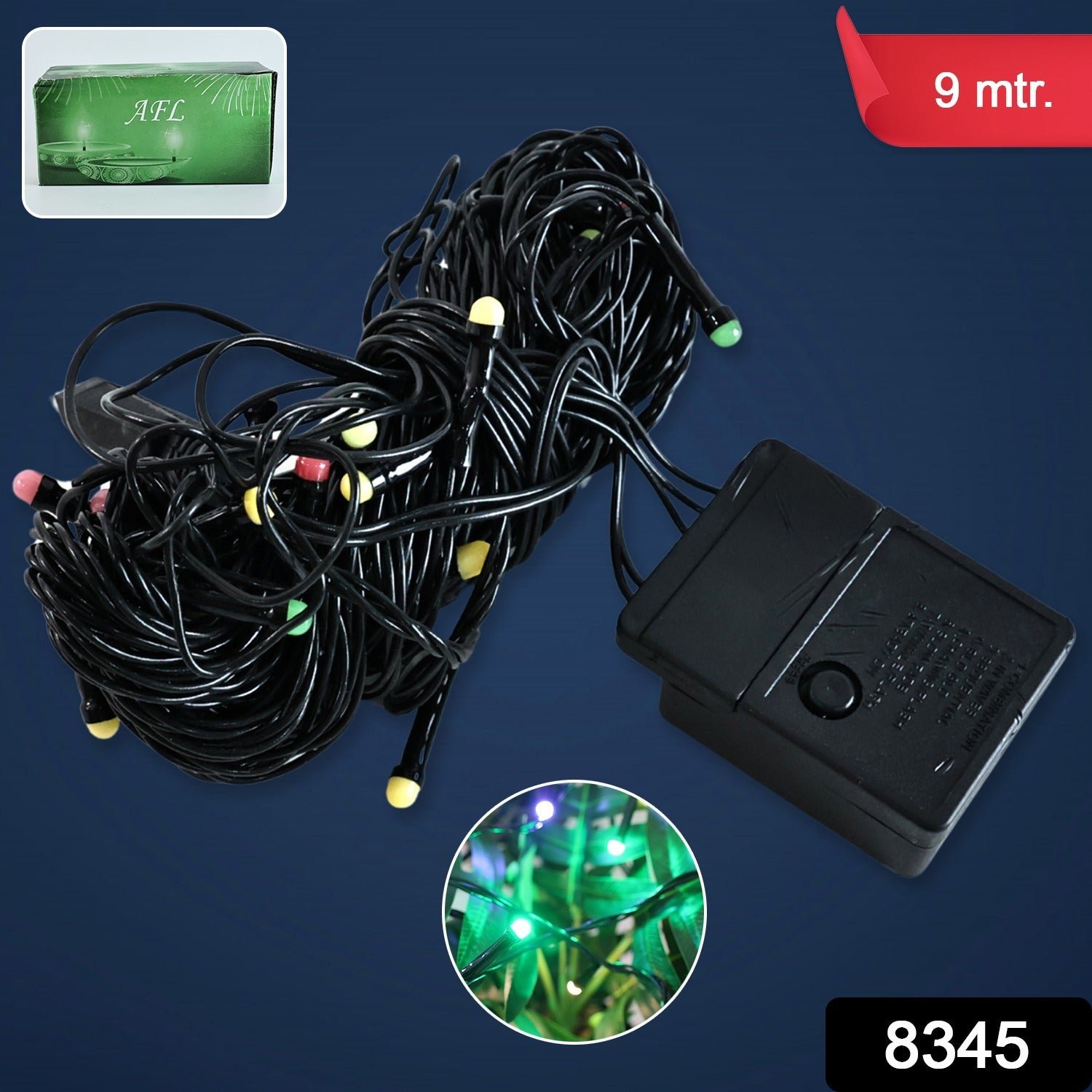 LED Decorative String Lights 9 Meter – Multicolor Festival Glow