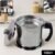 Oil Strainer Pot – Stainless Steel with Lid & Fine Mesh Filter
