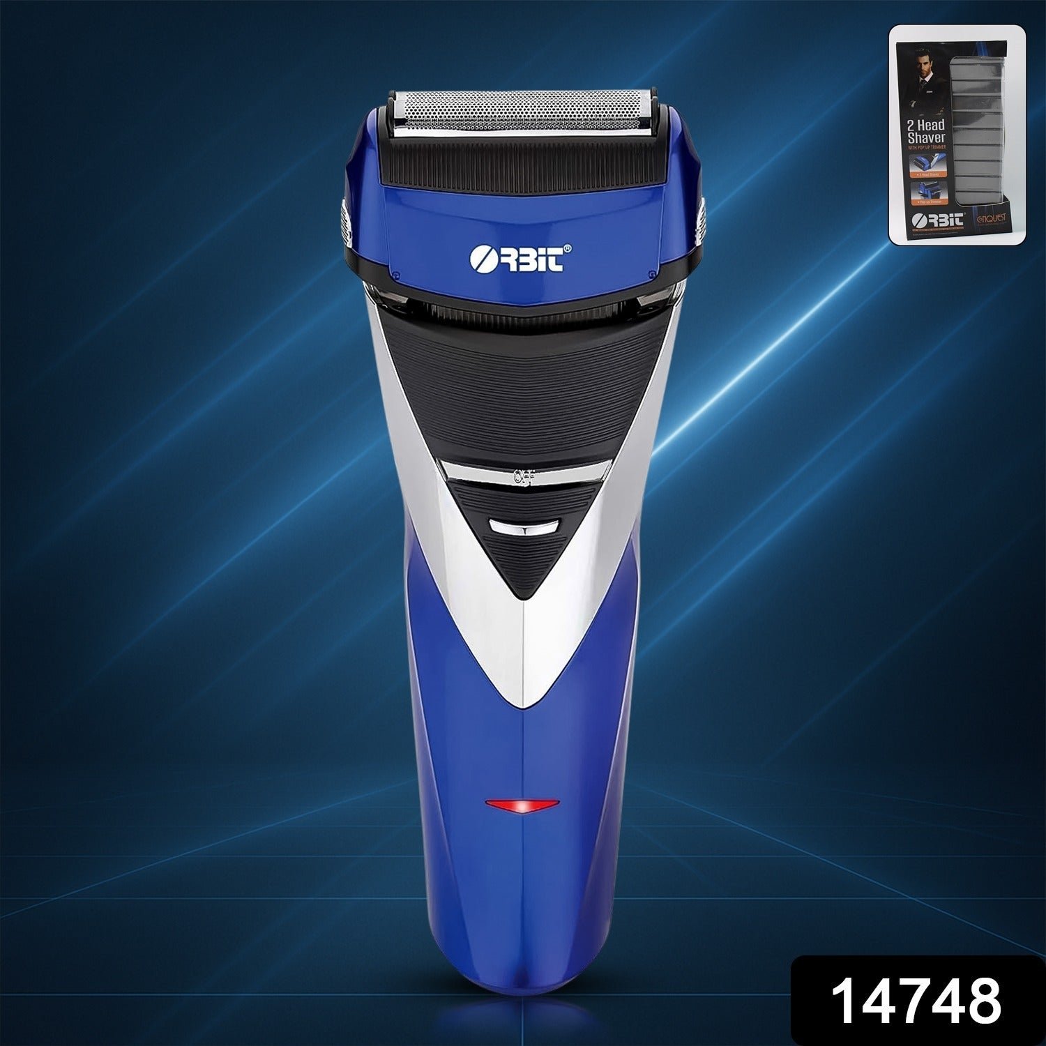 Electric Foil Shaver – Rechargeable Dual Head for Smooth Grooming
