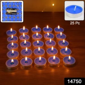 Scented Tea Light Candles – 25 Mix Color Pack for Relaxation