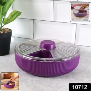 Rotating Dry Fruit Storage Container – Multipurpose Snack Organizer