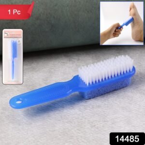 Foot Scrubber Brush with Pumice Stone – Dual-Action Exfoliation