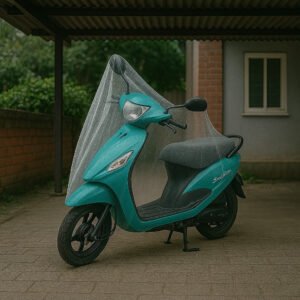 Small Plastic Activa Bike Cover – Waterproof & Dustproof 220 cm
