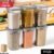 Kitchen Storage Containers – Airtight 6 Pc Set, 1200 ML Each
