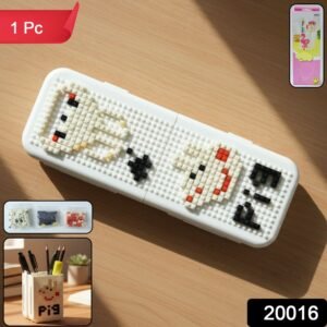 Pixel Art Desk Pen Holder – Creative Space Saver