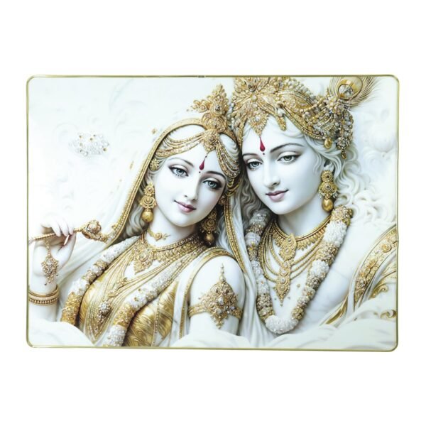 Premium Radha Krishna Wall Art – Elegant Spiritual Home Decor