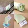 Connectable Cleaning Brush – Built-In Scraper for Narrow Spaces