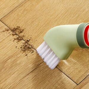 Connectable Cleaning Brush – Built-In Scraper for Narrow Spaces