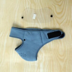Reusable Anti Fog Face Mask – Big Size with Eye Shield for Safety