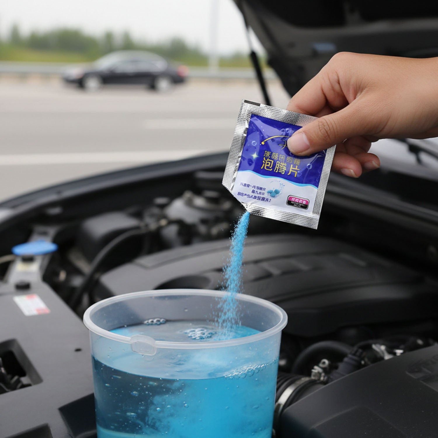 Car Windshield Wiper Detergent Powder – Clear, Streak-Free Glass
