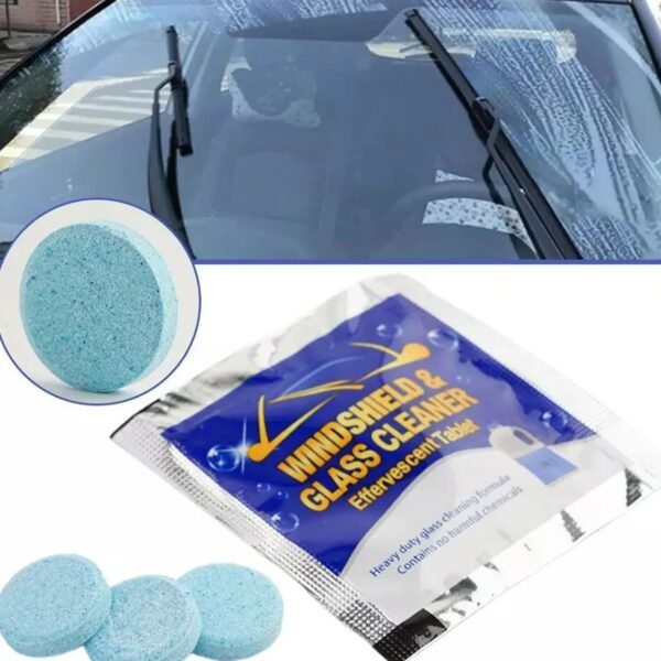Windshieldglassclearner-06 Car Windshield Cleaning Tablet – Effective Streak-Free Glass Cleaning