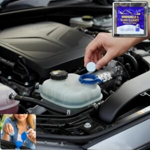 Car Windshield Cleaning Tablet – Effective Streak-Free Glass Cleaning