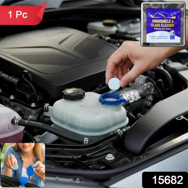 Windshieldglassclearner-WSKU-01 Car Windshield Cleaning Tablet – Effective Streak-Free Glass Cleaning