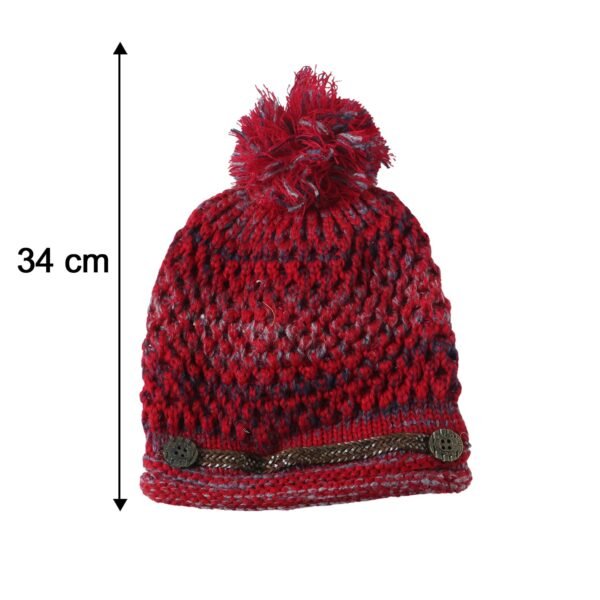 Winter Woolen Knitted Caps – Soft, Warm & Unisex Design