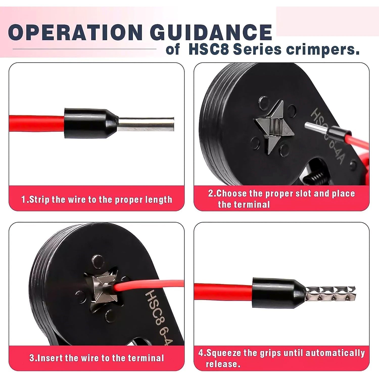 Ferrule Crimping Tool Kit – 1200 Pieces with Ratcheting Plier