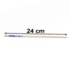 Reusable Bamboo Chopsticks with Blue Chinese Print Design (2 Pc)