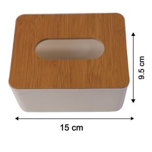Bamboo Tissue Box – Eco-Friendly Paper Dispenser | Papezo