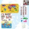 World Map Puzzle – Educational EVA Foam Toy for Kids 5+