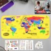 World Map Puzzle – Educational EVA Foam Toy for Kids 5+