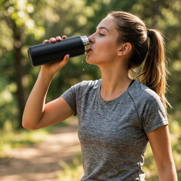 Vacuum Insulated Water Bottle – Keeps Beverages Hot & Cold