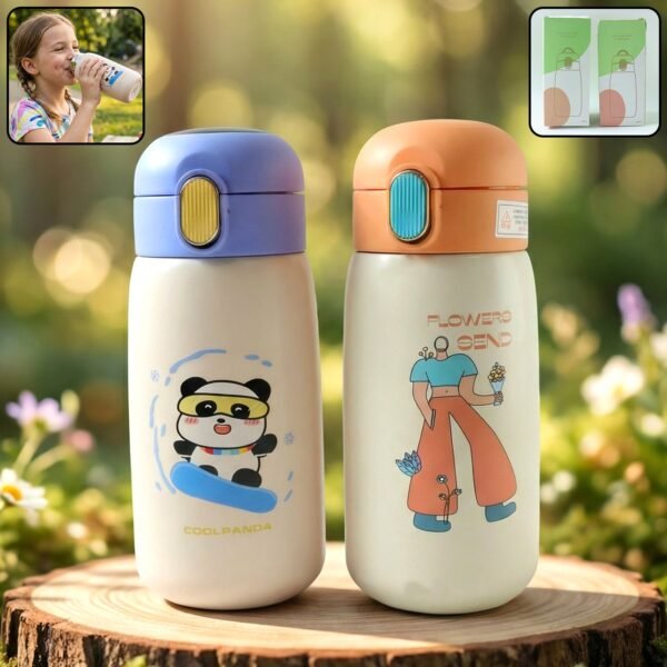 Kids Insulated Water Bottle – Leakproof & Easy to Carry