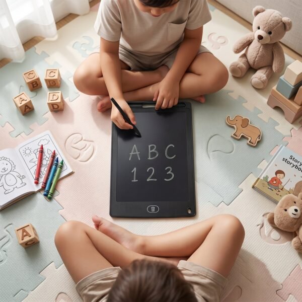 LCD Writing Tablet with Stylus Pen for Kids Drawing and Learning, BIS Certified  (1 Pc)