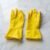YellowGloves01L-06 Waterproof Rubber Gloves – Durable & Reusable for Household Tasks