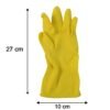 Waterproof Rubber Gloves – Durable & Reusable for Household Tasks