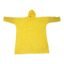 Reusable Waterproof Raincoat – Hooded Long Yellow Rain Poncho