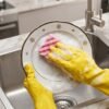 Waterproof Rubber Cleaning Gloves – Durable & Reusable for Household Tasks