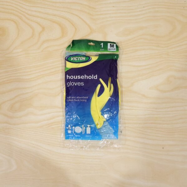 Waterproof Rubber Cleaning Gloves – Durable & Reusable for Household Tasks