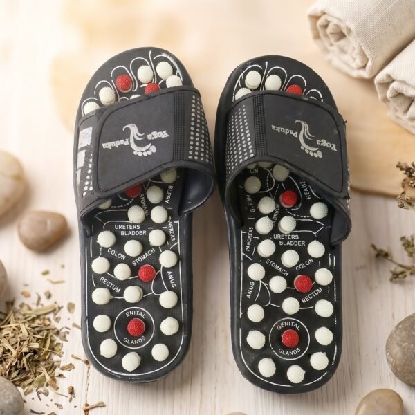 Acupressure Foot Massage Slippers Reflexology Massager Sandal Size...
