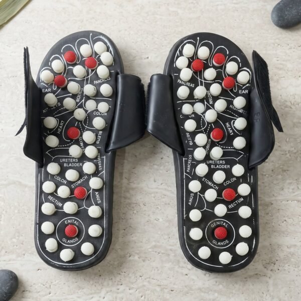 Acupressure Foot Massage Slippers Reflexology Massager Sandal Size...
